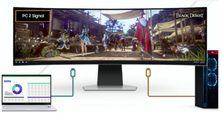 Description image for Samsung LS49CG954SNXZA 49-Inch Odyssey OLED G9 DQHD 240Hz 0.03m Curved Gaming Monitor