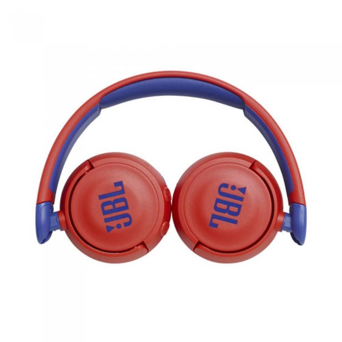 JBL JR310BT Kids Lifestyle Wireless On-Ear Bluetooth Headphones RED - Click Image to Close