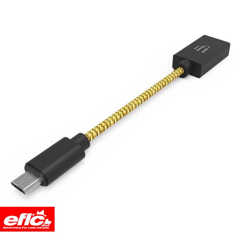 iFi Audio OTGUSB C Audiophile Grade OTG Cable (USB 3.0A to USB C