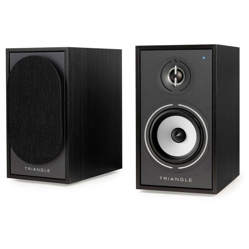Triangle Borea BR02 CONNECT Powered Bookshelf Speakers BLACK ASH