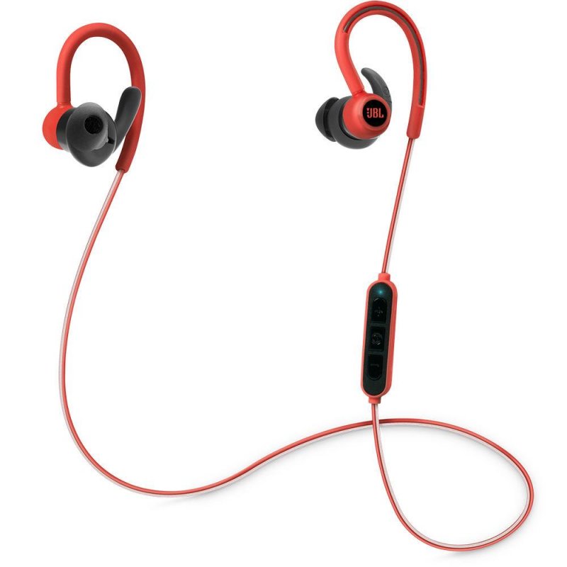 JBL Reflect Contour Wireless In-Ear Bluetooth Sport Headphones RED