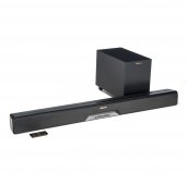 Klipsch RSB6 Bluetooth Sound Bar with 6.5" Wireless Subwoofer BLACK - Open Box