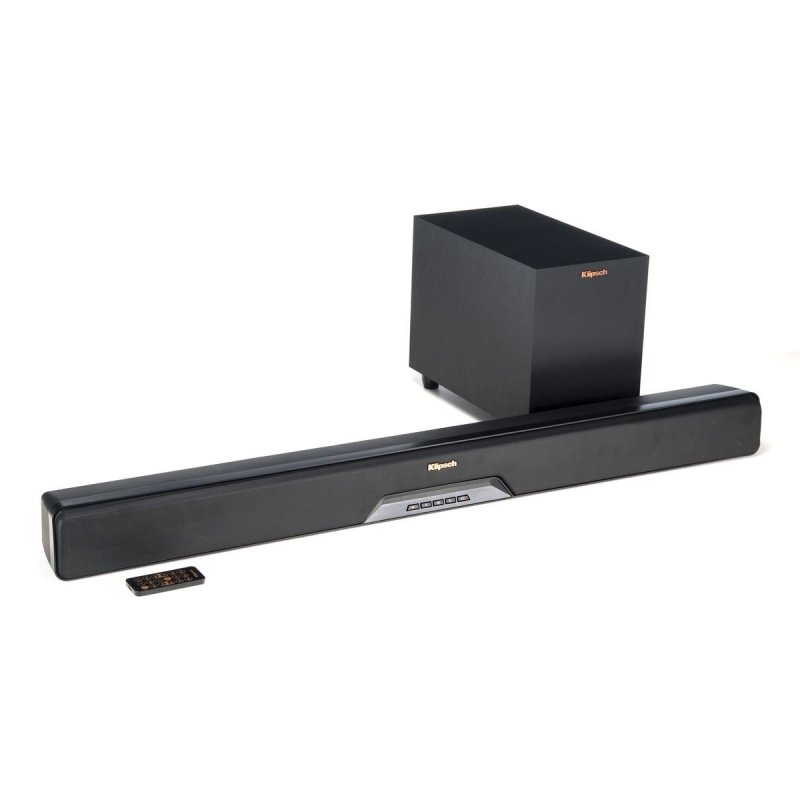 Klipsch RSB6 Bluetooth  Sound Bar with 6.5" Wireless Subwoofer BLACK - Open Box