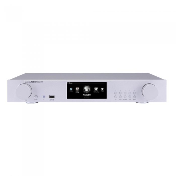 Cocktail Audio N25AMP HiFi Streamer with DAC & 75Watt Amp SILVER - Click Image to Close