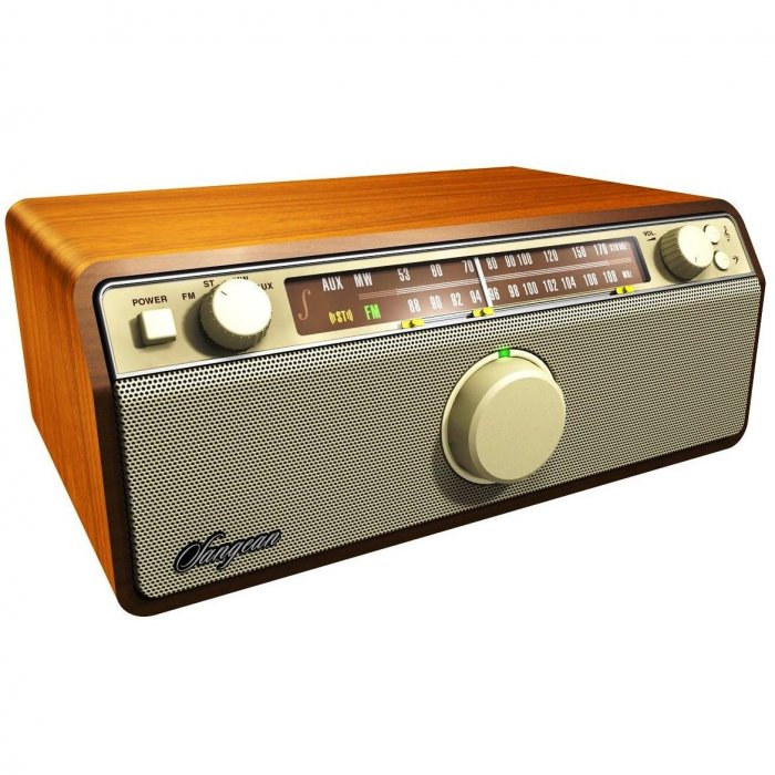 Sangean WR-12 AM/FM Analog Wooden Vintage Style Radio WALNUT - Click Image to Close