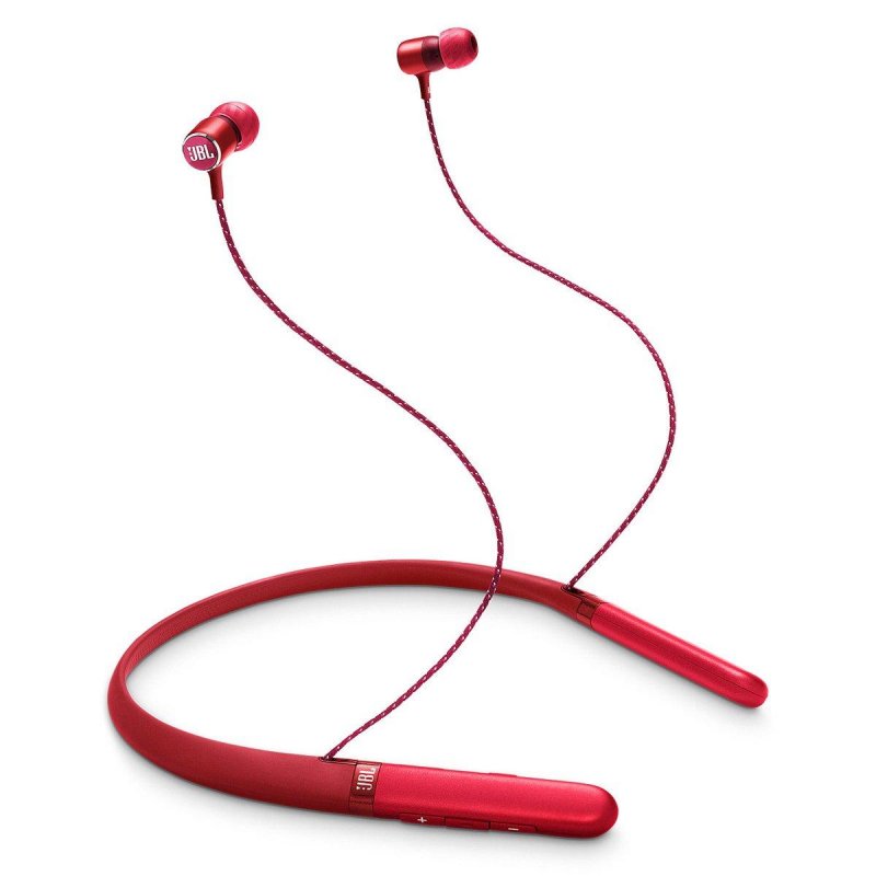 JBL Live 220BT Wireless Neckband In-Ear Headphones RED