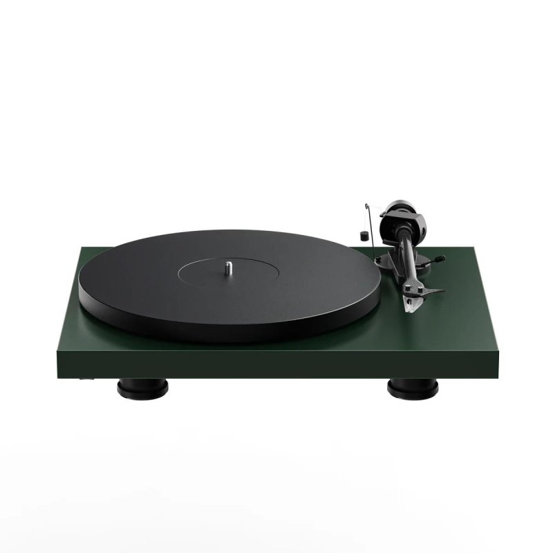 Pro-Ject Debut EVO 2 Belt Drive Turntable Carbon Tonearm Electronic Speed Control (PICK IT MM EVO) SATIN FIR GREEN
