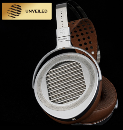 Description image for HiFiMan Susvara Unveiled Open-back Planar Headphones SILVER/TAN
