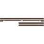 Samsung VG-SCFT43BW/ZA 43-Inch The Frame Customisable Bezel Modern BROWN