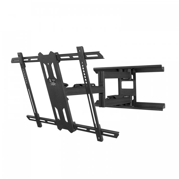 Kanto PDX680 Full Motion Wall Mount for 39-75 inch Displays BLACK - Click Image to Close