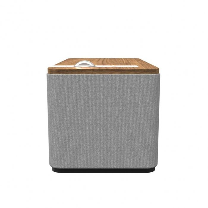 Klipsch THE ONE PLUS Compact Premium Tabletop Bluetooth Speaker WALNUT - Click Image to Close