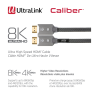 Ultralink Caliber Ultra High-Speed 8K HDMI 2.1 Cable 48 Gbps, eARC, VRR (4m)