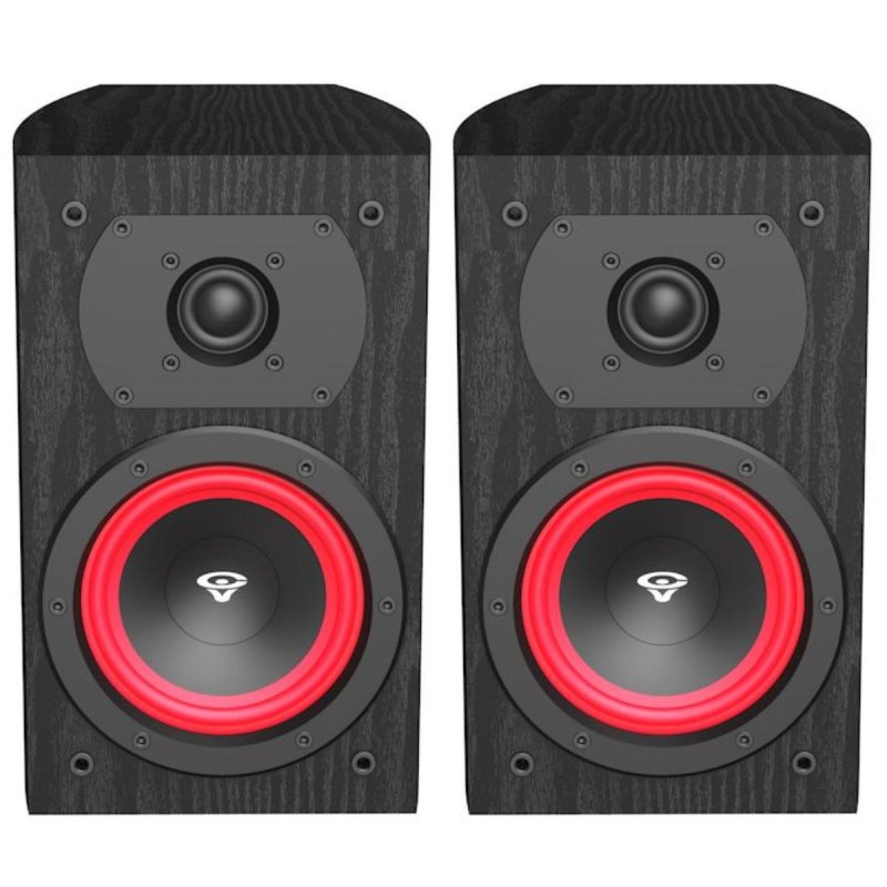 Cerwin Vega LA14 4-Inch 2-Way Bookshelf Speaker (Pair) BLACK