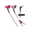Audio-Technica ATHSPORT2RD Sonic Sport In-Ear Headphones RED