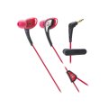 Audio-Technica ATHSPORT2RD Sonic Sport In-Ear Headphones RED