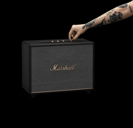 Description image for Marshall Woburn III Portable Wireless Speaker CREAM