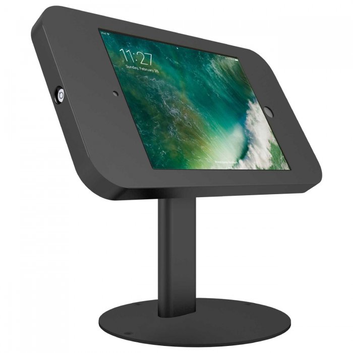 Kanto SDS150 Locking Anti Theft Kiosk Stand for 10.2-Inch iPad BLACK - Click Image to Close