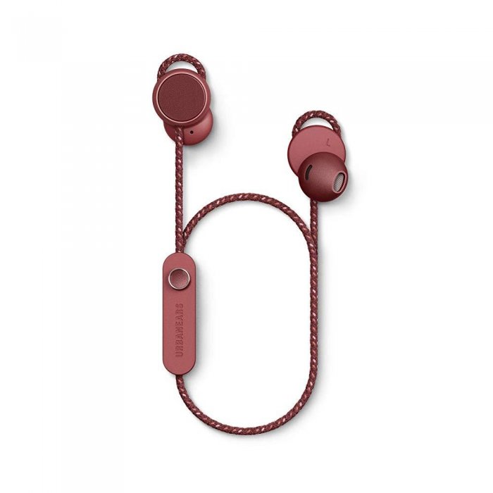 Urbanears 1002576 Jakan Bluetooth Wireless in-Ear Earbud Headphones MULBERRY RED - Click Image to Close