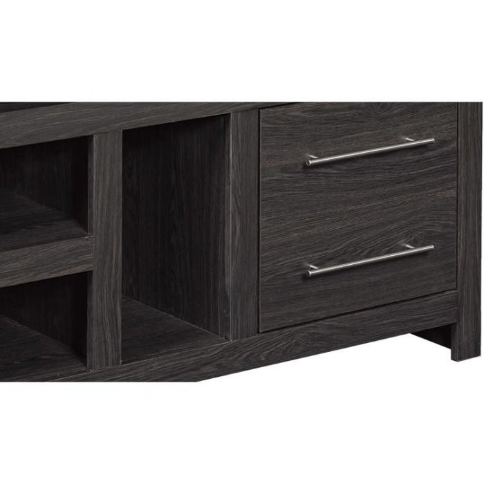 Bell'O EVERSON 48-Inch Media Console with Center Gaming Nook (No Tools) BLACK WALNUT - Click Image to Close