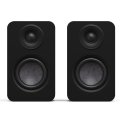 Kanto Living YU4 Passive 2nd Gen Passive Bookshelf Speakers with 1” Silk Dome Tweeter and 4” Abaca-Reinforced Woofer BLACK