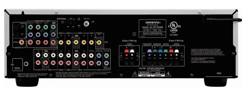 Onkyo HT-SR600(B) Home Theater System with Amp - BLACK