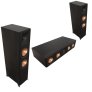 Klipsch Reference Premiere RP-8000F II & RP-504C II Front Speaker System Bundle BLACK - Open Box