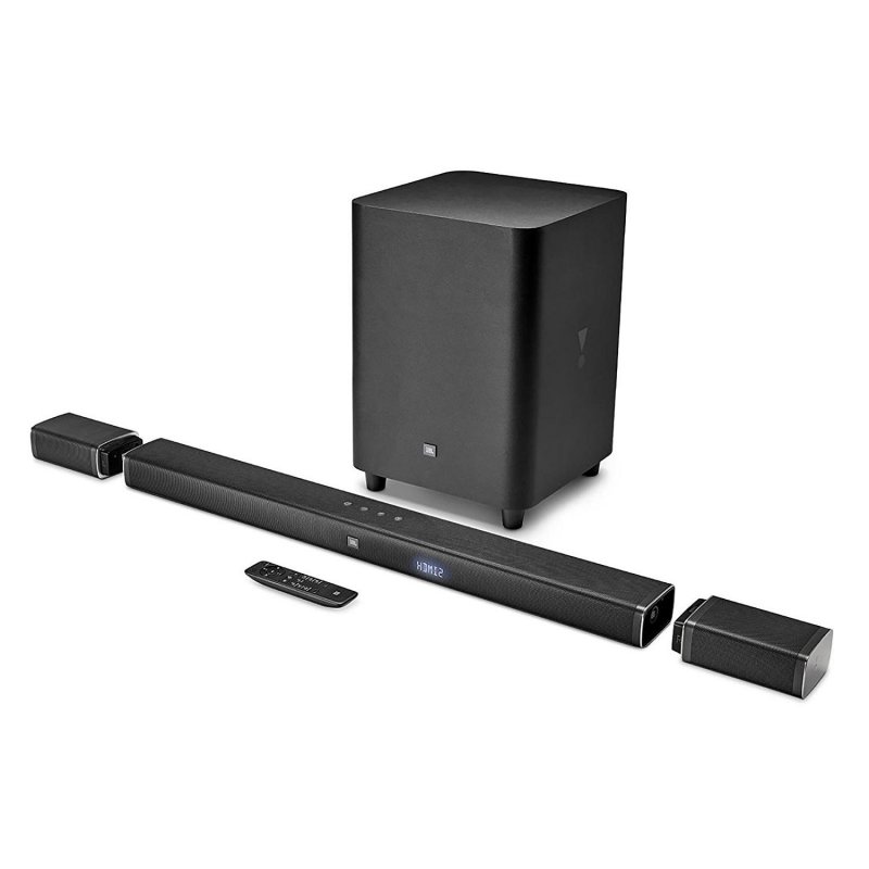 JBL Bar 5.1 4K Home Theater System w Bluetooth Soundbar and Wireless Subwoofer