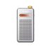 FiiO RR13 Portable Stereo FM Radio with Dual Speakers and Headphone Output SILVER