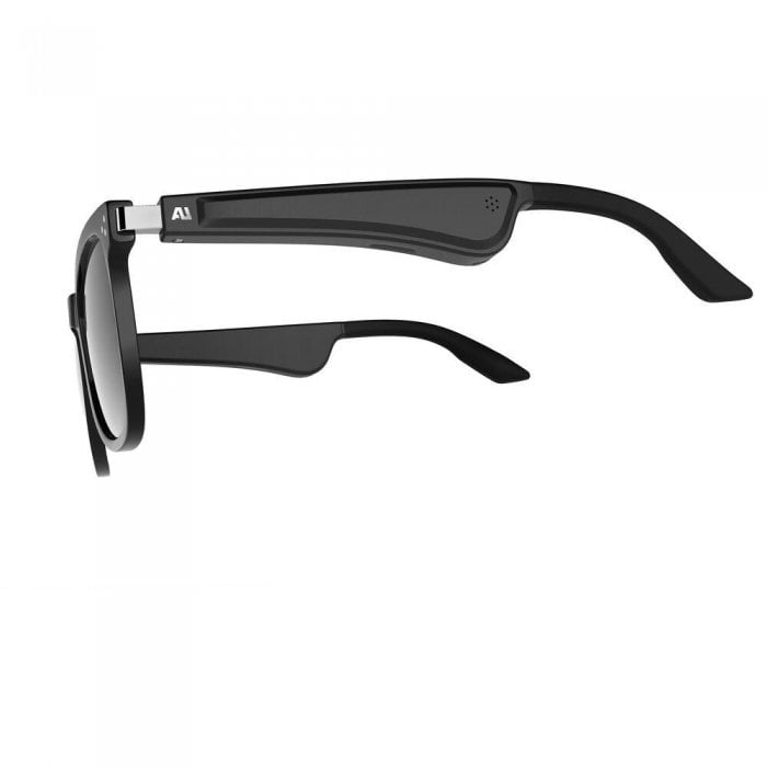 Ausounds AU-Lens Unisex True Wireless Audio Wayfarer Sunglasses BLACK - Click Image to Close