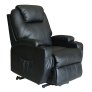 Prime Mounts PMC-LIFT Recliner Motorized Lift-Chair BLACK LEATHER