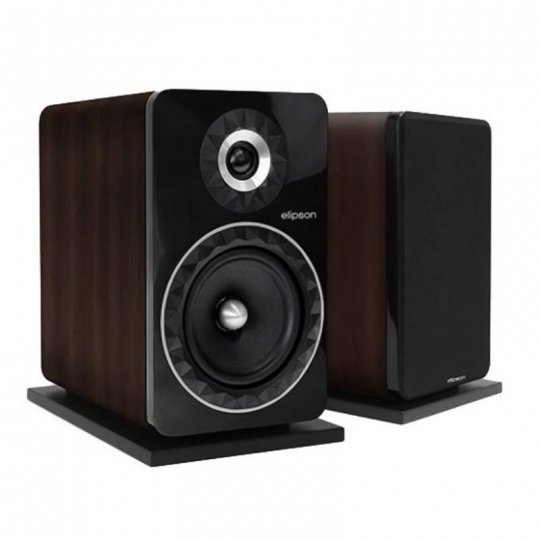 Elipson Prestige Facet 8B Prestige Bookshelf Speaker (Pair) WALNUT