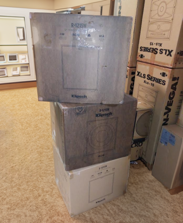 Description image for Klipsch R-121SW 12-Inch Subwoofer BLACK - Open Box