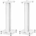 NorStone Stylum 2 Premium Metal 23.6-Inch Speaker Stand Pair WHITE SATIN