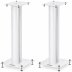 NorStone Stylum 2 Premium Metal 23.6-Inch Speaker Stand Pair WHITE SATIN