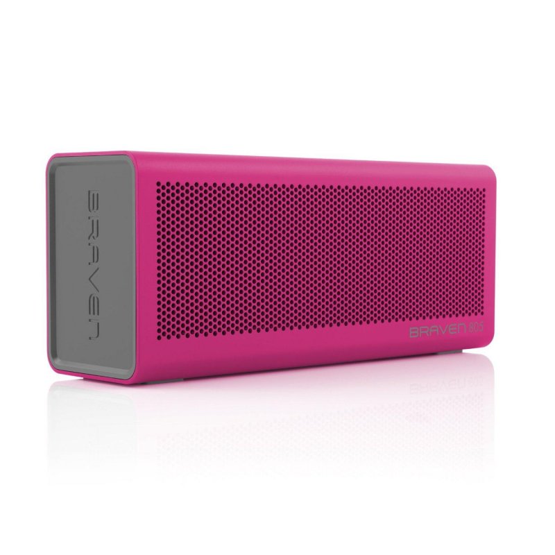 Braven 805 Wireless HD Bluetooth Speaker MAGENTA