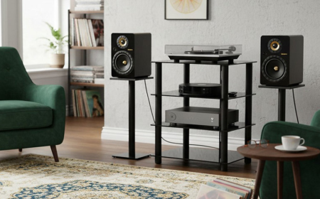 NorStone Epur 4 Audio Rack Isolation Feet Detail