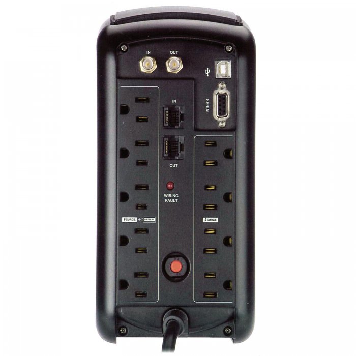 Panamax MB-850 Shelf-Mount Uninterruptible Power Supply (UPS) Battery Backup - Click Image to Close