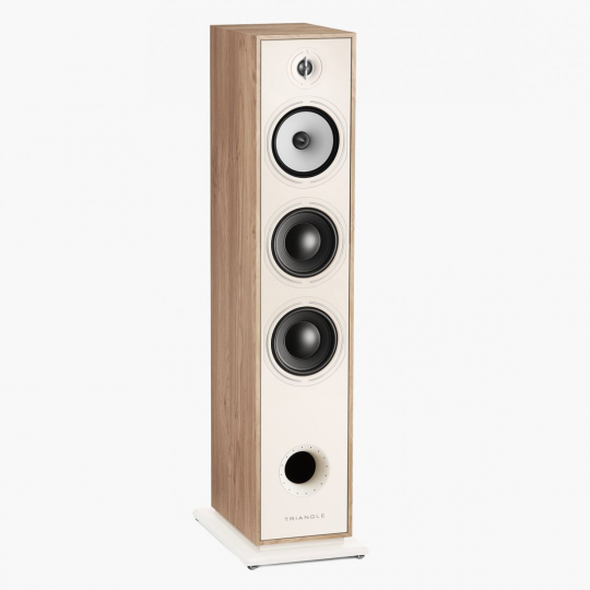 Triangle Borea BR08 3-Way Hifi Floor Standing Speaker (Pair) Light Oak