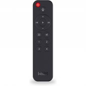 WiiM Voice Remote for WiiM Mini and Pro Audio Streamer Push-to-Talk BLACK