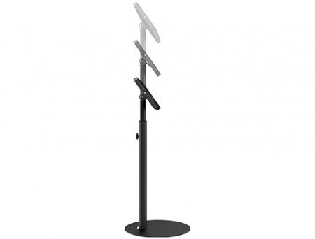 Description image for Kanto SFS300 Locking Anti-Theft Kiosk Floor Stand for 10.2-Inch iPad BLACK