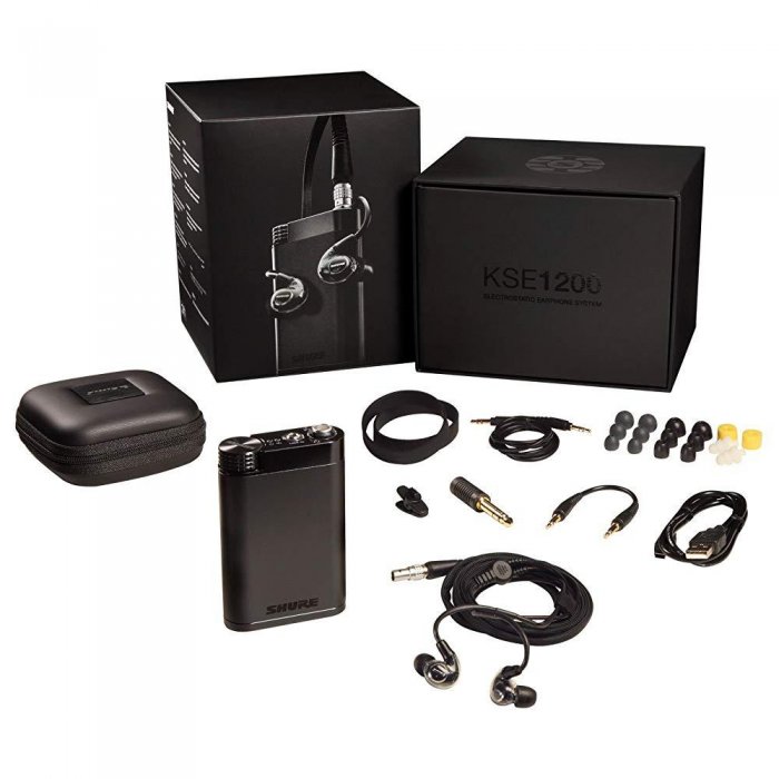 Shure KSE1200SYS Analog Electrostatic Earphone Amplifier System - Click Image to Close