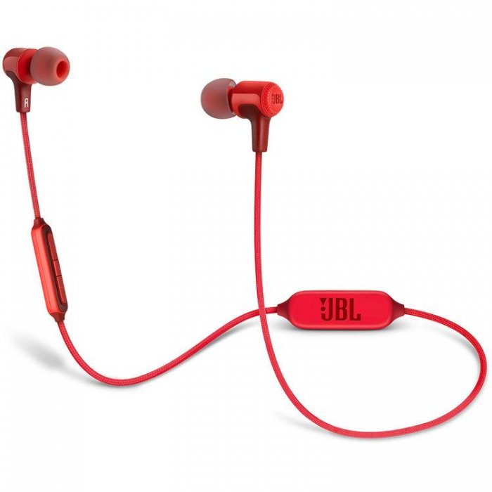 JBL E25BT In-Ear Bluetooth Headphones RED - Click Image to Close