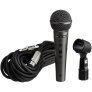 TOA DM1300US Cardioid Handheld Vocal Microphone, XLR Male Connector BLACK