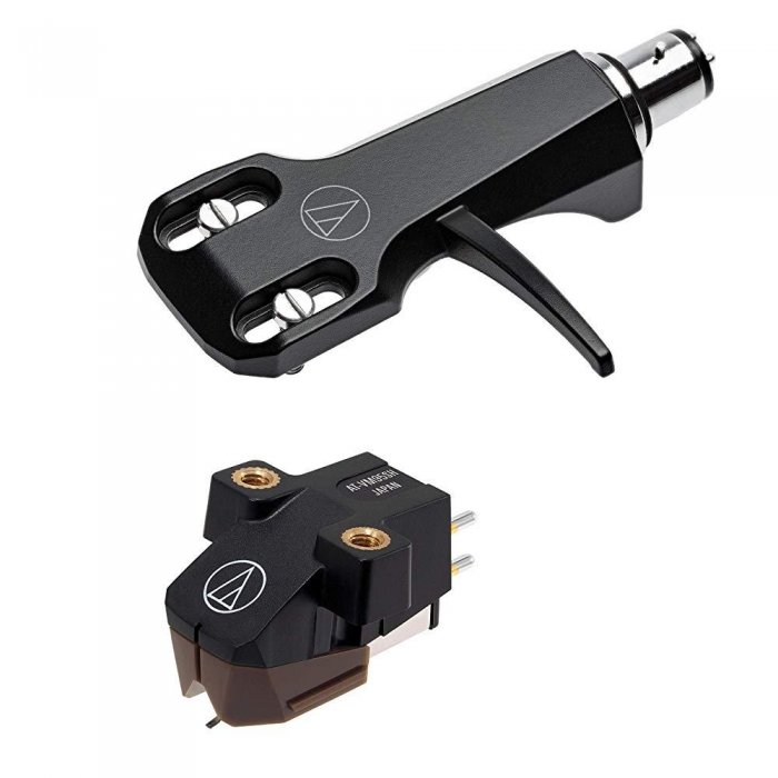 Audio-Technica AT-VM95SH/H Turntable Headshell Cartridge Combo Kit - Click Image to Close