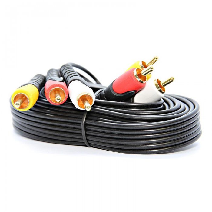 UltraLink UHS148 Stereo Audio Video Cable (12FT) - Click Image to Close