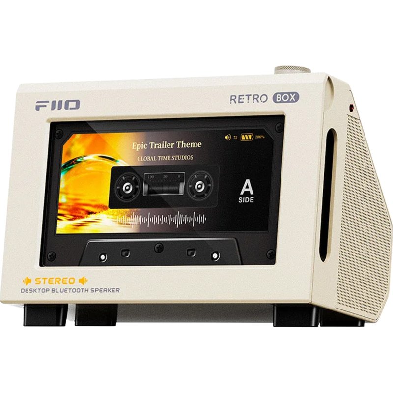 FiiO Retro Box Portable Audio Player WHITE
