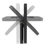 Kanto SFS300 Locking Anti-Theft Kiosk Floor Stand for 10.2-Inch iPad BLACK