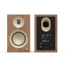 Kanto Living TUK 2nd Gen (2nd Gen) 260 W Premium Powered Speaker System with Bluetooth 5.4 Dual RCA and USB-C Inputs MATTE WALNUT W/ ROSE GOLD