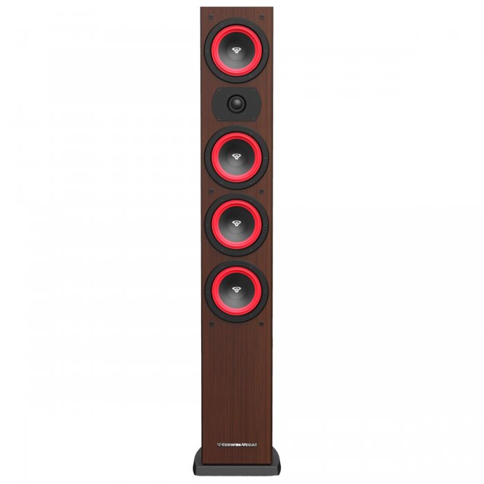 Cerwin Vega LA44 4-Inch 3-Way Tower Speaker (Each) EXPRESSO - Click Image to Close