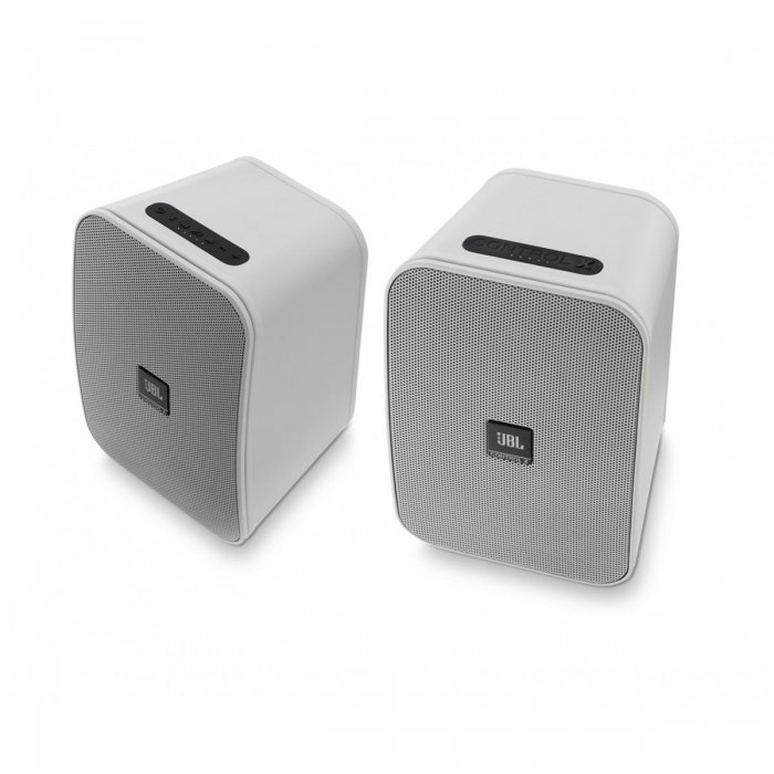 JBL Control X Wireless Indoor/Outdoor All-Weather Speakers WHITE - Click Image to Close